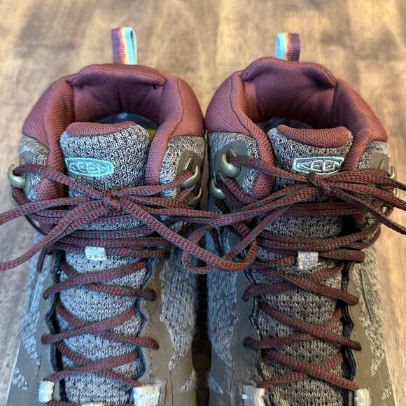 KEEN Terradora II Waterproof Mid Hiking Boots Canteen/Andorra Women’s Size 7.5 - Picture 12 of 12